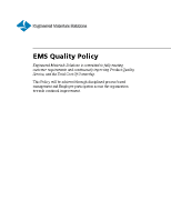 EMS Quality Policy