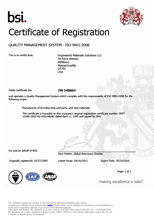 ISO 9001:2000 Attleboro